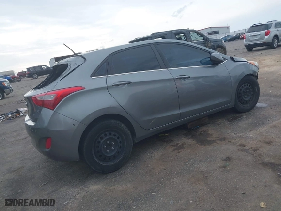 2017 Hyundai Elantra GT with VIN KMHD35LH9HU377031, listed as a IAAI auction lot 41762312 with 1 mi miles. Bid and sale history available at carsss.com. Image 4.