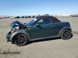 2013 MINI Roadster with VIN WMWSY1C50DT625093, listed as a Copart auction lot 72423424 with 104,620 mi miles and Salvage Title. Bid and sale history available at DreamBid. Image 1.