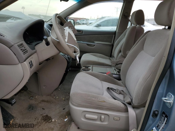 2008 Toyota Sienna CE with VIN 5TDZK23C08S190538, listed as a Copart auction lot 80387474 with 92,517 mi miles and Salvage Title. Bid and sale history available at carsss.com. Image 7.