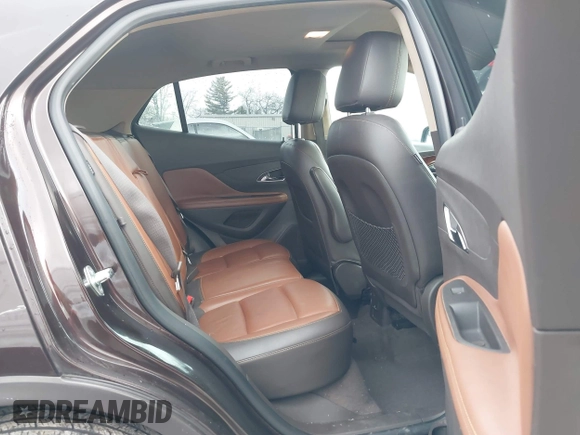 2013 Buick Encore Leather with VIN KL4CJCSB0DB144646, listed as a IAAI auction lot 41668384 with 122,082 mi miles and . Bid and sale history available at carsss.com. Image 8.