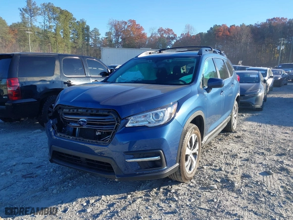 2022 Subaru Ascent Premium with VIN 4S4WMAED2N3437855, listed as a IAAI auction lot 40966876 with 70,286 mi miles. Bid and sale history available at carsss.com. Image 17.