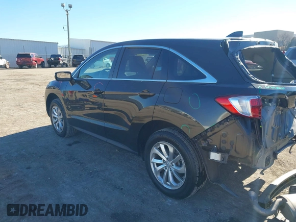 2017 Acura RDX w/Technology Pkg with VIN 5J8TB3H5XHL001791, listed as a IAAI auction lot 41332900 with 120,808 mi miles. Bid and sale history available at carsss.com. Image 3.