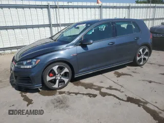 2018 Volkswagen Golf GTI S with VIN 3VW447AU9JM290850, listed as a Copart auction lot 60361843 with 42,042 mi miles. Bid and sale history available at carsss.com. Image 1.