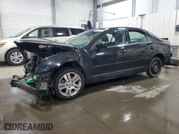 2009 Ford Fusion SEL with VIN 3FAHP08Z19R207324, listed as a Copart auction lot 51255175 with 106,003 mi miles and Salvage Title. Bid and sale history available at carsss.com. Image 1.