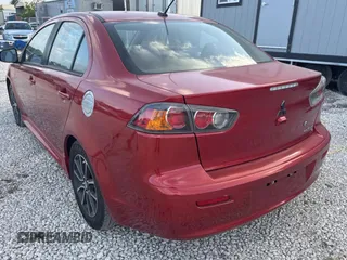 2016 Mitsubishi Lancer SE with VIN JA32V2FW5GU013006, listed as a Copart auction lot 55860815 with 122,815 mi miles and Clean Title. Bid and sale history available at carsss.com. Image 3.