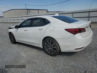 2017 Acura TLX with VIN 19UUB1F32HA005839, listed as a Copart auction lot 50498705 with 50,660 mi miles and Salvage title. Bid and sale history available at DreamBid. Image 2.
