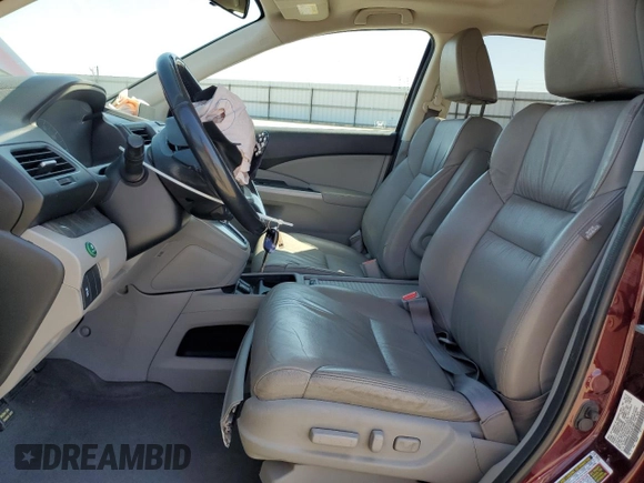 2012 Honda CR-V EX-L with VIN 5J6RM3H72CL021881, listed as a Copart auction lot 54797945 with 69,033 mi miles and Salvage Title. Bid and sale history available at carsss.com. Image 7.