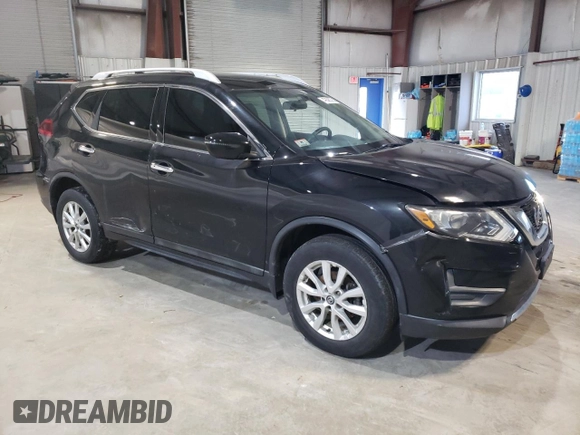 2018 Nissan Rogue SV with VIN 5N1AT2MV4JC790525, listed as a Copart auction lot 49298055 with 127,374 mi miles and Salvage Title. Bid and sale history available at carsss.com. Image 4.