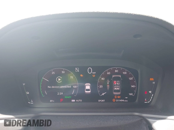 2025 Honda Accord Sport-L with VIN 1HGCY2F79SA007288, listed as a IAAI auction lot 42469770 with 11,494 mi miles and . Bid and sale history available at DreamBid. Image 7.