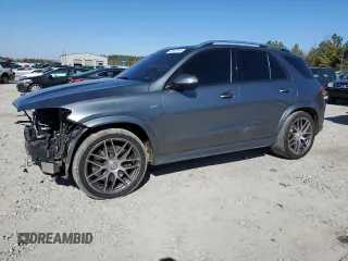 2022 Mercedes-Benz GLE 53 AMG with VIN 4JGFB6BB5NA588237, listed as a Copart auction lot 43532104 with 25,890 mi miles and . Bid and sale history available at DreamBid. Image 1.