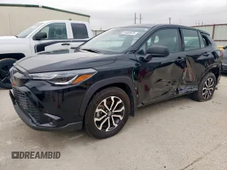 2023 Toyota Corolla Cross Hybrid S z VIN 7MUFBABG7PV012440, wystawiony jako Copart lot #54402675 z przebiegiem 25 623 mil mil oraz Szkoda całkowita • Salvage title. Historia ofert i sprzedaży dostępna na DreamBid. Obrazek 1.