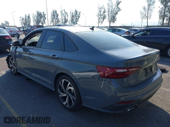 2024 Volkswagen Jetta GLI Autobahn with VIN 3VW2T7BU2RM062208, listed as a IAAI auction lot 41512567 with 16,735 mi miles and . Bid and sale history available at DreamBid. Image 3.