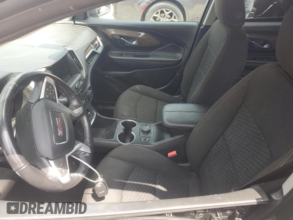 2019 GMC Terrain SLE with VIN 3GKALTEV0KL151061, listed as a Copart auction lot 59657955 with 70,786 mi miles and Salvage title. Bid and sale history available at DreamBid. Image 7.