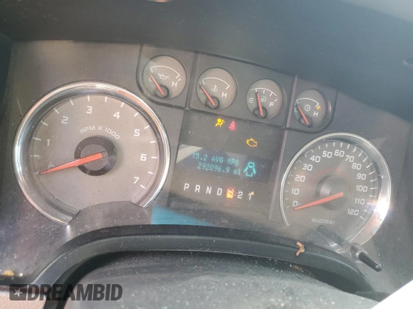 2010 Ford F-150 XL with VIN 1FTEW1C86AFD09059, listed as a Copart auction lot 52771675 with 292,096 mi miles and Salvage Title. Bid and sale history available at carsss.com. Image 9.