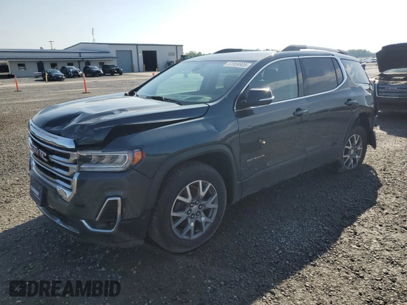 2020 GMC Acadia SLT with VIN 1GKKNUL45LZ162260, listed as a Copart auction lot 57959905 with Not provided miles and Salvage title. Bid and sale history available at DreamBid. Image 1.