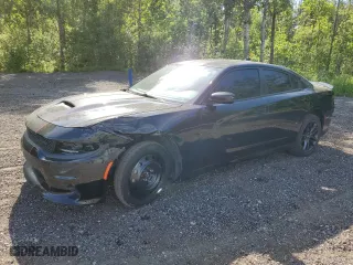 2022 Dodge Charger GT with VIN 2C3CDXMG8NH265158, listed as a Copart auction lot 61879324 with 41,829 mi miles and Salvage Title. Bid and sale history available at carsss.com. Image 1.