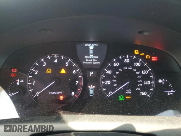 2009 Lexus LS 460 with VIN JTHCL46F695002146, listed as a Copart auction lot 53454775 with Not Provided miles and Salvage Title. Bid and sale history available at DreamBid. Image 9.