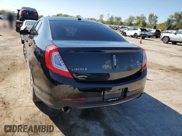 2013 Lincoln MKS EcoBoost with VIN 1LNHL9FT9DG612206, listed as a Copart auction lot 73112854 with Not Provided miles and Salvage Title. Bid and sale history available at DreamBid. Image 6.