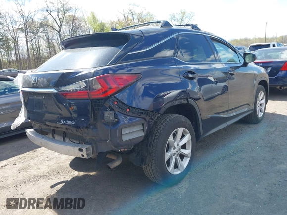 2016 Lexus RX 350 F Sport with VIN 2T2BZMCA8GC048271, listed as a IAAI auction lot 42049131 with 82,156 mi miles. Bid and sale history available at carsss.com. Image 4.