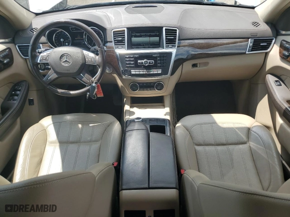 2016 Mercedes-Benz GL with VIN 4JGDF6EE7GA629942, listed as a Copart auction lot 61927684 with 125,256 mi miles and Salvage Title. Bid and sale history available at carsss.com. Image 8.