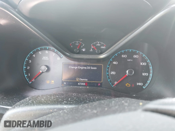 2019 Chevrolet Colorado 4WD ZR2 with VIN 1GCGTEEN9K1335858, listed as a IAAI auction lot 42447016 with 47,303 mi miles and . Bid and sale history available at DreamBid. Image 7.