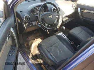 2009 Chevrolet Aveo 2LT with VIN KL1TG66E89B299356, listed as a Copart auction lot 48540435 with 88,947 mi miles and Salvage title. Bid and sale history available at DreamBid. Image 8.