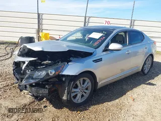 2011 Kia Optima EX with VIN KNAGN4A62B5147448, listed as a IAAI auction lot 41823132 with 219,412 mi miles and . Bid and sale history available at carsss.com. Image 2.