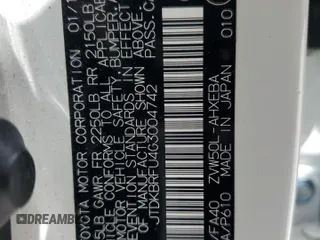 2016 Toyota Prius Two z VIN JTDKBRFU4G3004742, wystawiony jako Copart lot #57834035 z przebiegiem 71 767 mil mil oraz Szkoda całkowita • Salvage title. Historia ofert i sprzedaży dostępna na DreamBid. Obrazek 12.