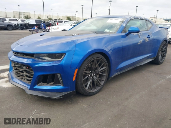 2018 Chevrolet Camaro ZL1 with VIN 1G1FK1R6XJ0122327, listed as a IAAI auction lot 41539334 with 26,178 mi miles and . Bid and sale history available at DreamBid. Image 18.