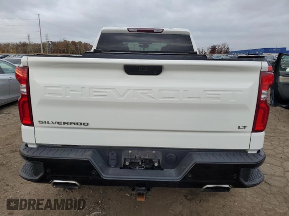 2020 Chevrolet Silverado 1500 LT Trail Boss with VIN 1GCPYFEDXLZ350175, listed as a Copart auction lot 78686104 with 64,620 mi miles and Salvage Title. Bid and sale history available at DreamBid. Image 6.