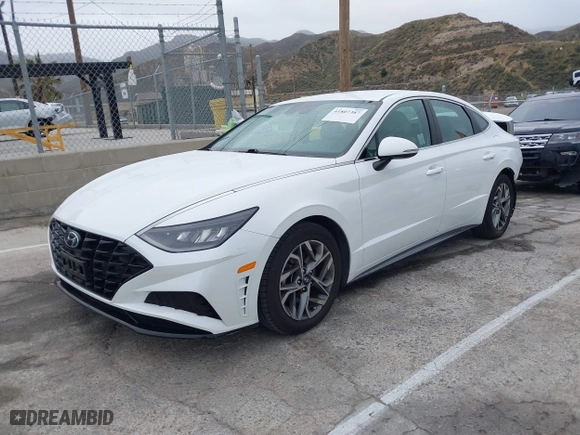 2021 Hyundai Sonata SEL with VIN 5NPEL4JA1MH071406, listed as a IAAI auction lot 41807387 with 22,234 mi miles. Bid and sale history available at carsss.com. Image 19.