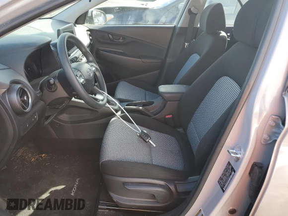 2023 Hyundai Kona SE with VIN KM8K22AB9PU036413, listed as a Copart auction lot 48015535 with 38,931 mi miles and Salvage Title. Bid and sale history available at DreamBid. Image 7.