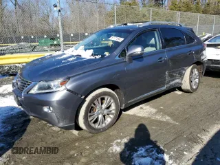 2013 Lexus RX 450h with VIN JTJBC1BA8D2446433, listed as a Copart auction lot 87177994 with 154,644 mi miles and Salvage Title. Bid and sale history available at DreamBid. Image 1.