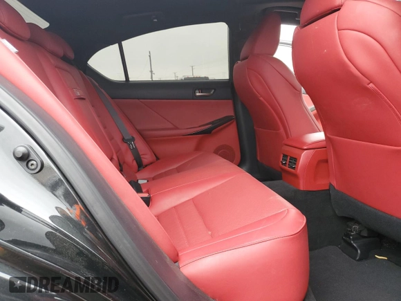 2022 Lexus IS 350 F Sport with VIN JTHGZ1B24N5052989, listed as a Copart auction lot 62594345 with 41,489 mi miles and Salvage title. Bid and sale history available at DreamBid. Image 10.