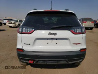 2020 Jeep Cherokee Trailhawk Elite z VIN 1C4PJMBN3LD537812, wystawiony jako Copart lot #73635994 z przebiegiem 43 496 mil mil oraz Czysty tytuł • Clean title. Historia ofert i sprzedaży dostępna na DreamBid. Obrazek 6.