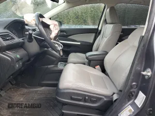 2015 Honda CR-V EX-L with VIN 2HKRM4H79FH661218, listed as a Copart auction lot 52257225 with 107,587 mi miles and Salvage Title. Bid and sale history available at carsss.com. Image 7.