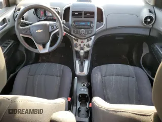 2015 Chevrolet Sonic LT with VIN 1G1JC5SG7F4132086, listed as a Copart auction lot 63196045 with 67,846 mi miles and Salvage title. Bid and sale history available at DreamBid. Image 8.