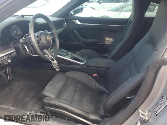 2021 Porsche 911 Carrera S with VIN WP0AB2A9XMS221638, listed as a Copart auction lot 73923744 with 0 mi miles and Salvage Title. Bid and sale history available at carsss.com. Image 7.
