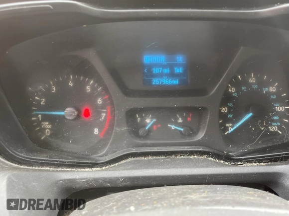 2015 Ford Transit with VIN 1FTSW2YG1FKA71029, listed as a Copart auction lot 74579294 with 257,966 mi miles and Clean Title. Bid and sale history available at DreamBid. Image 8.