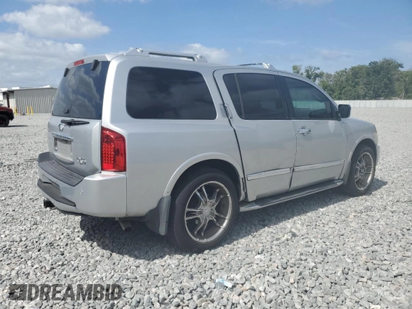 2004 Infiniti QX56 with VIN 5N3AA08C24N804778, listed as a Copart auction lot 53715775 with 183,725 mi miles and Salvage Title. Bid and sale history available at DreamBid. Image 3.