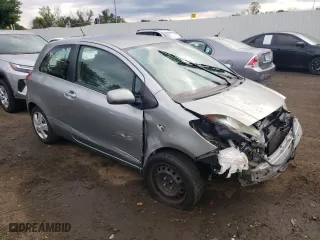 2007 Toyota Yaris with VIN JTDJT923275100170, listed as a Copart auction lot 41687645 with 0 mi miles and Salvage Title. Bid and sale history available at carsss.com. Image 4.