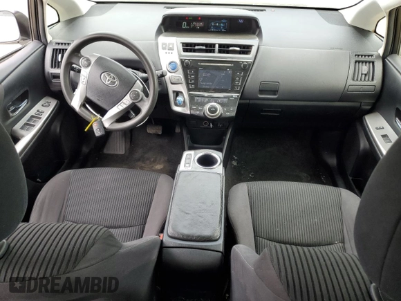 2015 Toyota Prius Two with VIN JTDZN3EU1FJ021710, listed as a Copart auction lot 54728305 with 178,722 mi miles and Salvage Title. Bid and sale history available at DreamBid. Image 8.