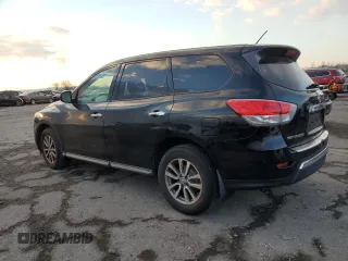2013 Nissan Pathfinder S with VIN 5N1AR2MM7DC646896, listed as a Copart auction lot 88399975 with 0 mi miles and Salvage Title. Bid and sale history available at carsss.com. Image 2.