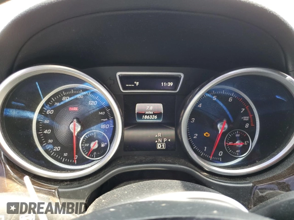 2017 Mercedes-Benz GLS 450 with VIN 4JGDF6EE0HA794457, listed as a Copart auction lot 55566895 with 186,326 mi miles and Clean Title. Bid and sale history available at DreamBid. Image 9.