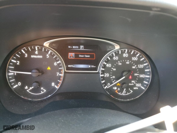 2020 Nissan Pathfinder SV with VIN 5N1DR2BM5LC629626, listed as a Copart auction lot 44583805 with 46,073 mi miles and Salvage Title. Bid and sale history available at carsss.com. Image 9.