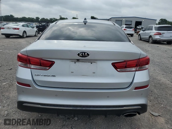 2019 Kia Optima LX with VIN 5XXGT4L34KG348839, listed as a Copart auction lot 59387725 with 122,386 mi miles and Salvage title. Bid and sale history available at DreamBid. Image 6.