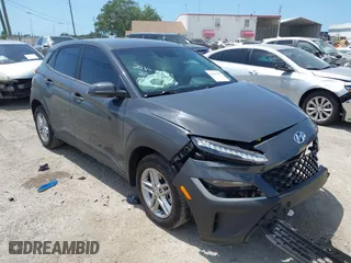 2023 Hyundai Kona SE with VIN KM8K2CAB4PU044179, listed as a IAAI auction lot 42011253 with 14,448 mi miles. Bid and sale history available at carsss.com. Image 1.