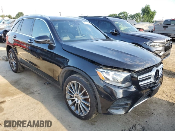 2019 Mercedes-Benz GLC 300 with VIN WDC0G4JB4KV165942, listed as a Copart auction lot 65281185 with 115,340 mi miles and Salvage title. Bid and sale history available at DreamBid. Image 4.
