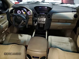 2014 Honda Pilot LX with VIN 5FNYF4H25EB008957, listed as a Copart auction lot 44562835 with 151,054 mi miles and Salvage Title. Bid and sale history available at DreamBid. Image 8.