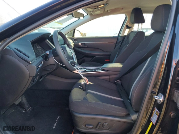 2022 Hyundai Sonata SEL with VIN KMHL64JA3NA226217, listed as a Copart auction lot 87853325 with 29,735 mi miles and Salvage Title. Bid and sale history available at carsss.com. Image 7.
